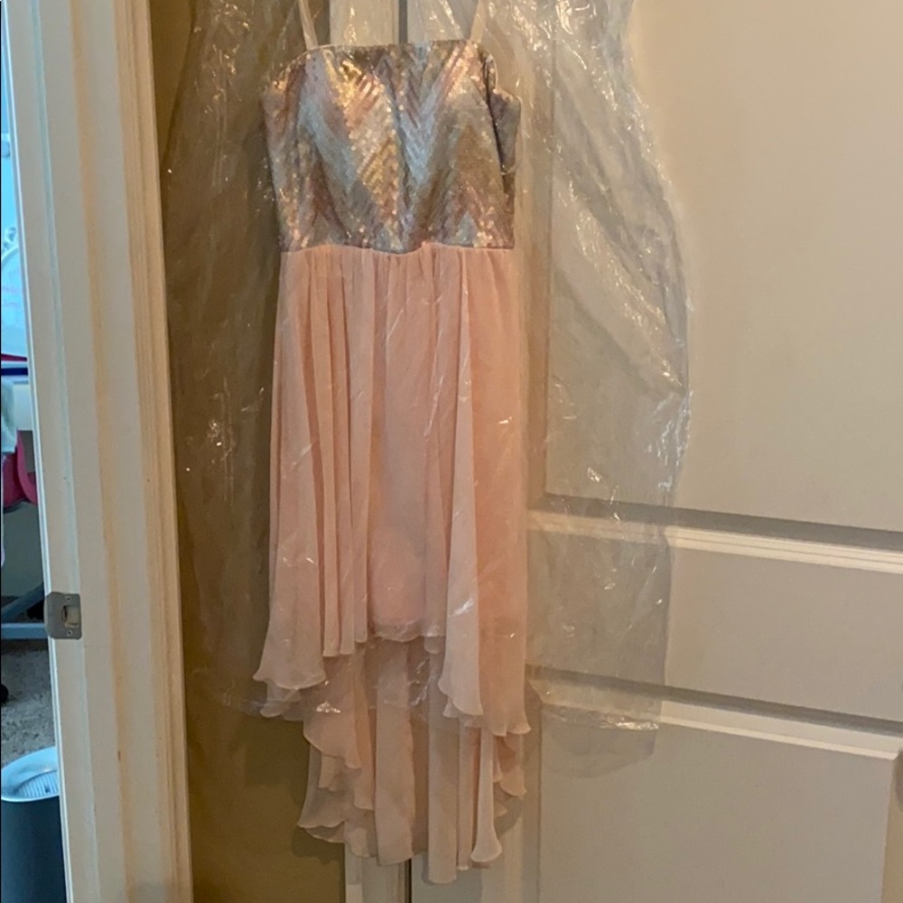 Pink formal dress